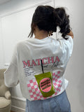 T-shirt MATCHA - Blanc