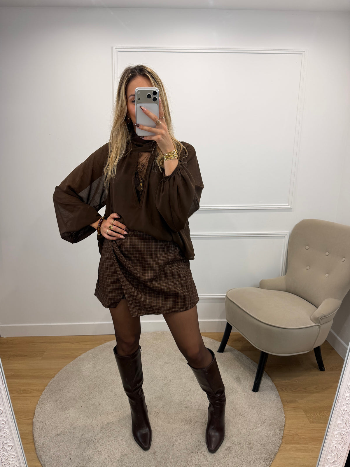 Jupe-short Caroline