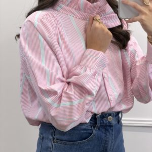 BLOUSE LUNA ROSE ET BLEUE