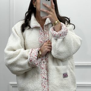 VESTE SHERPA REVERSIBLE