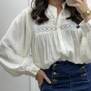 BLOUSE FLUIDE ALICE ECRU