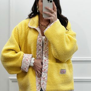 Veste réversible sherpa